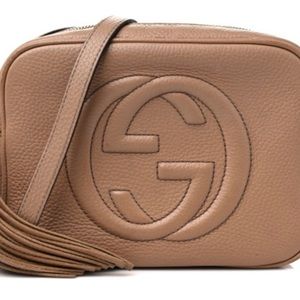 GUCCI Pebbled Calfskin Leather Disco Bag-Smsll-Excellent, pristine condition!